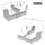 Lit de jour pour terrasse 2 places-1581522984