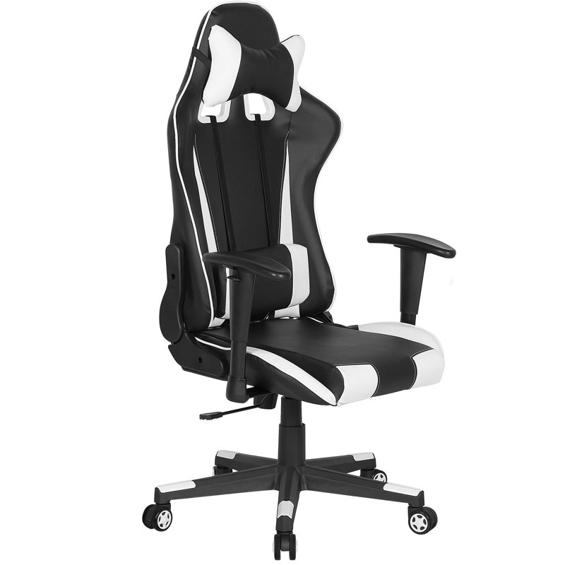 Symple Stuff Adjustable Headrest PC & Racing Game Chair