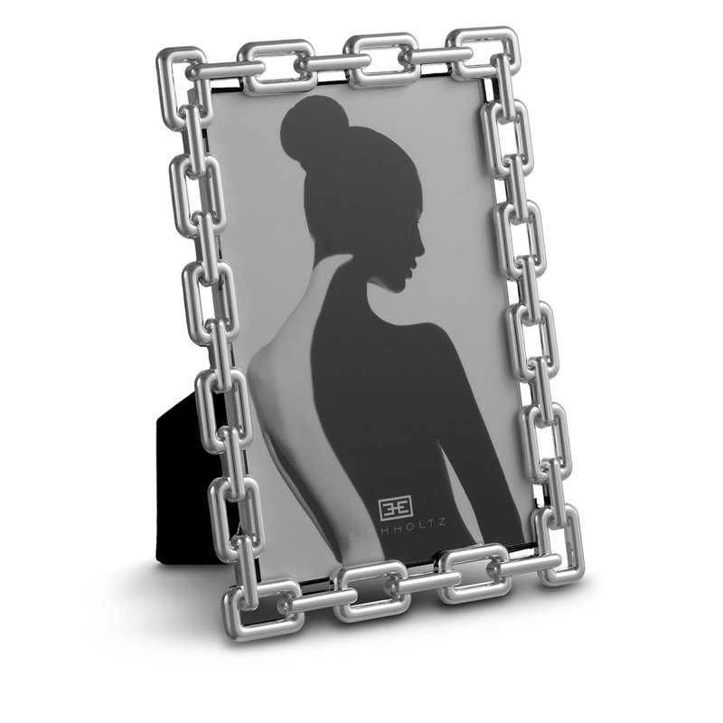 Didi Metal Picture Frame Set, Rose Gold, 5.12" x 7.09"
