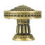 TOULOUSE KNOB; ANTIQUE NICKEL FINISH-16941674