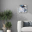 Toile épique Graffiti «Fragments Of A Distant Tide 1» par Melissa Wang, 18 po x 18 po-712156464