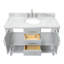 Bayhill 49'' W Single Vanity-1381653561