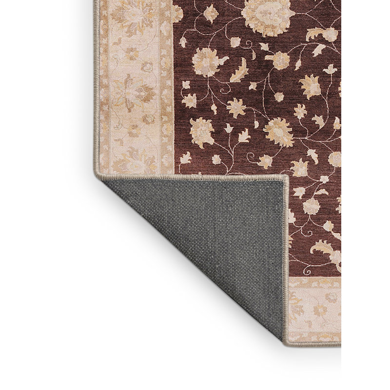 Tapis oriental beige / brun Talcott, Rectangle 8 pi x 10 pi