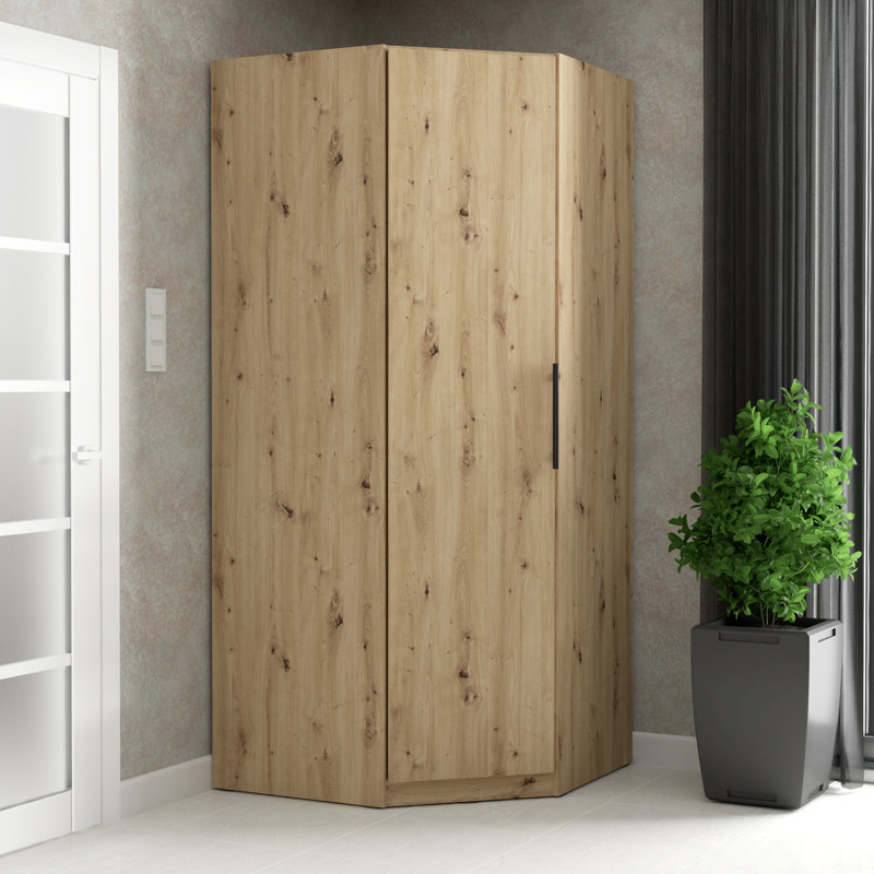 Ralleigh 1 Door Manufactured Wood Wardrobe