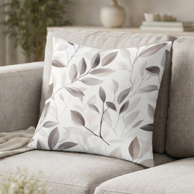 Coussin Floral, H 20 po x l 20 po