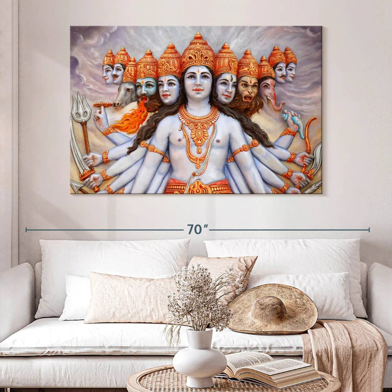 Vishvarupa, 34" H x 51" W