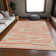 Premium Machine Washable Prisco Salmon Rug