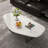 Simple and unique shaped marble coffee table-68311189