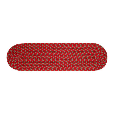 Tapis d’escalier rouge Charlise