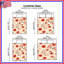 Red Floral Pattern Comforter-128700839