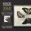 Crackled Butterflies IV -Framed Print - Restickable-1129050150-1129050145