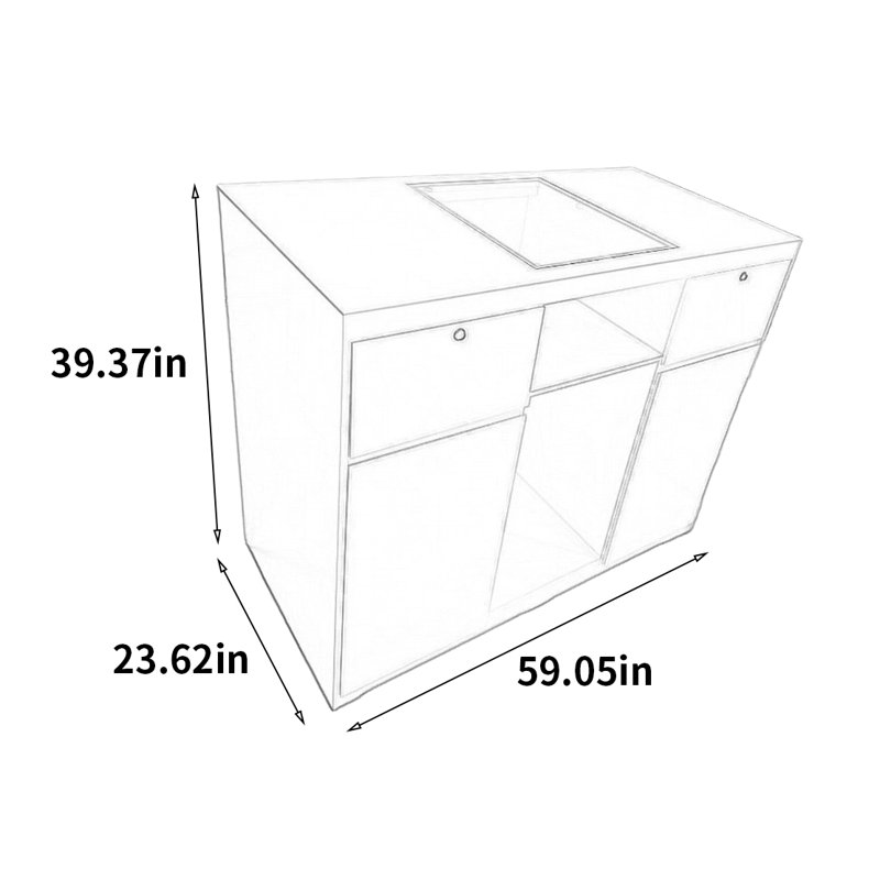 Vitrine tendance et polyvalente