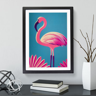 Opulent Flamingo - Framed Print