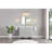 42" Solid Wood Bathroom Vanity with 1" Engineered Marble Top, Single Sink-378300698