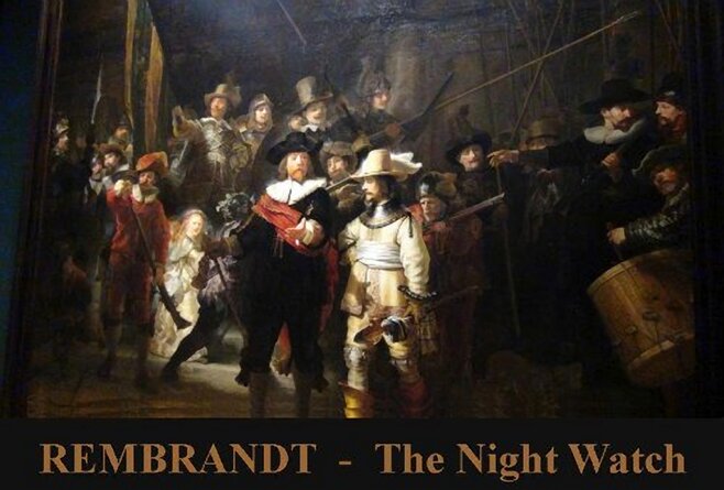 The Night Watch by Rembrandt van Rijn - Unframed Graphic Art Print on Paper