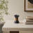 Handmade Black Marble & Acacia Wood Candleholder