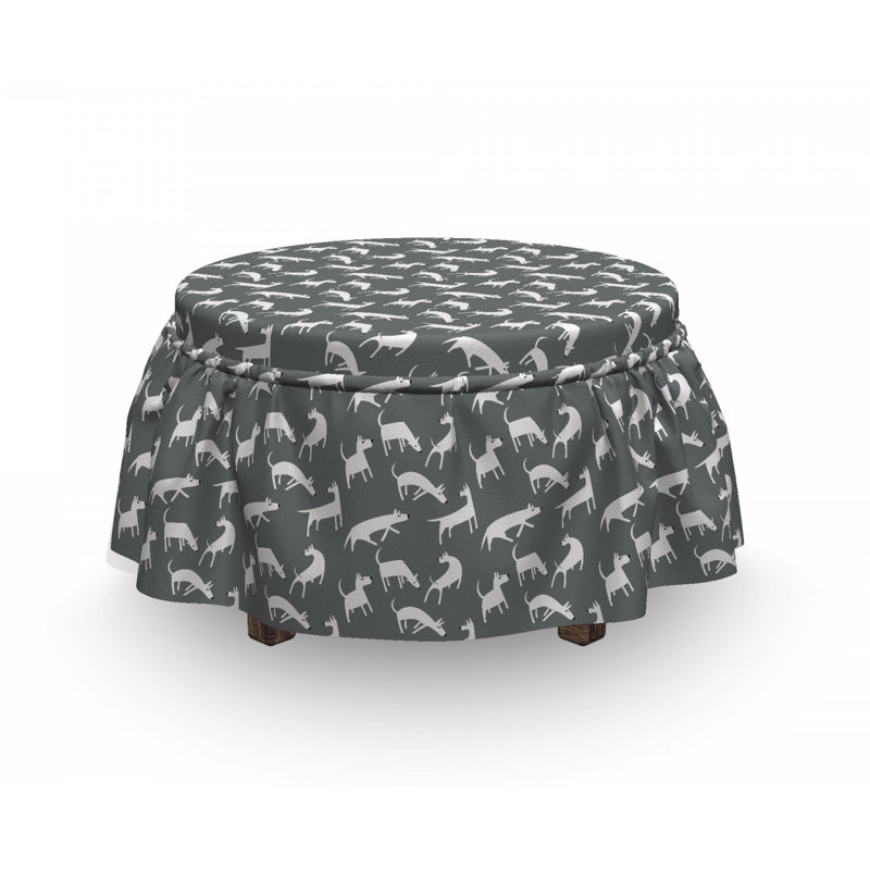 Housse pour funky anglais bull terriers repose-pieds