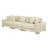 Kijuana Square Arm Sofa with Reversible Cushions-1475805706-1475805707-1475805700