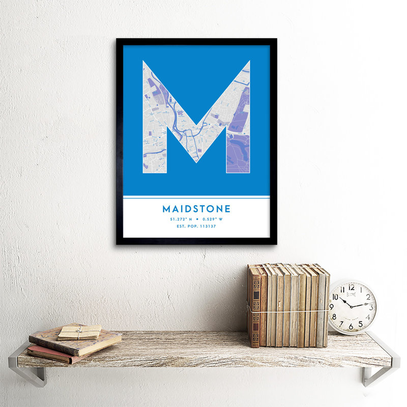 Kano Nigeria City Map - Single Picture Frame Typography