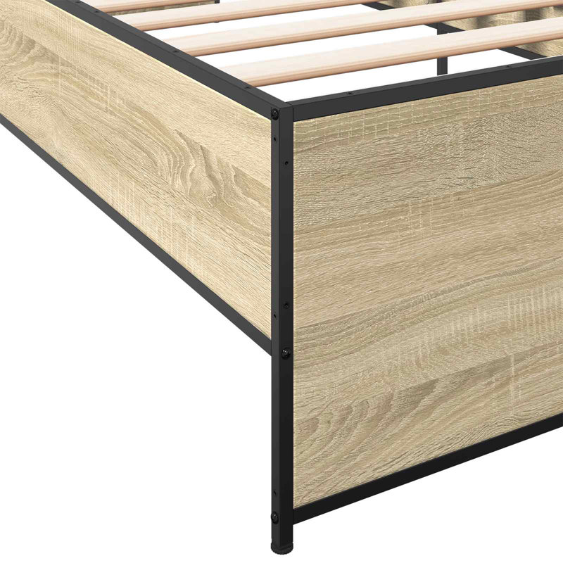 Bed Frame, Sonoma Oak