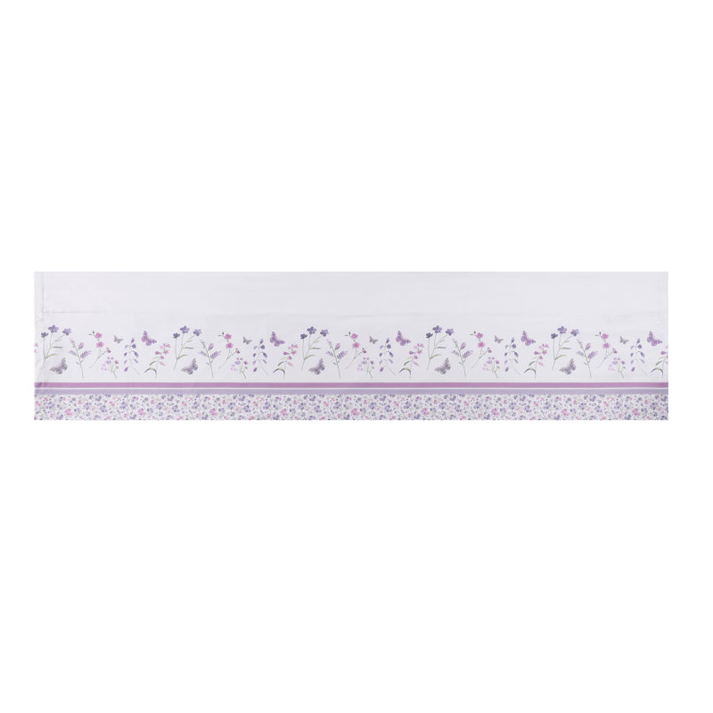 Cantonnière droite lilas Nola