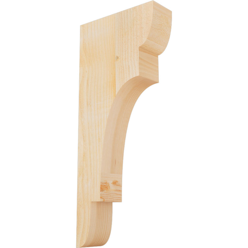 New Brighton Corbel, H 28 po x l 4 po x P 12 po, Sapin de Douglas, Sciage brut