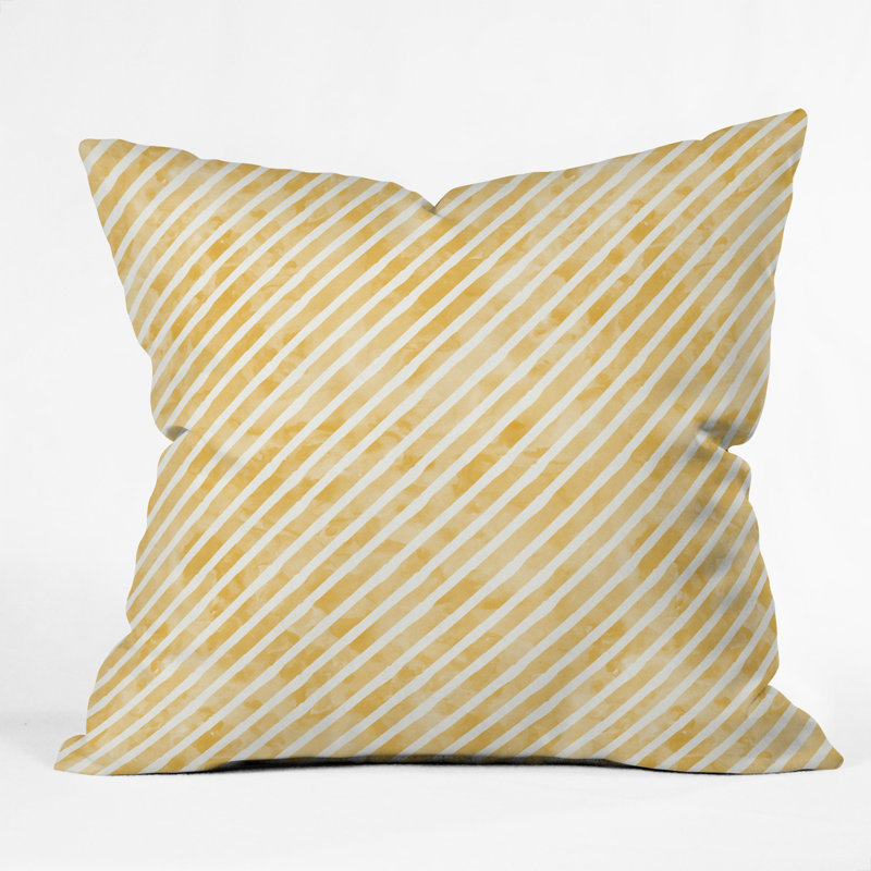 Little Arrow Stripes Throw Pillow, 16" x 16"
