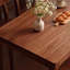 Table simple et durable en bois de noyer massif