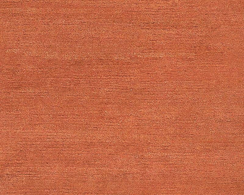 Sprouts Wool Area Rug in Orange, Rectangle 8' x 10'