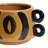 Hand Painted Stoneware Planter with Handles
