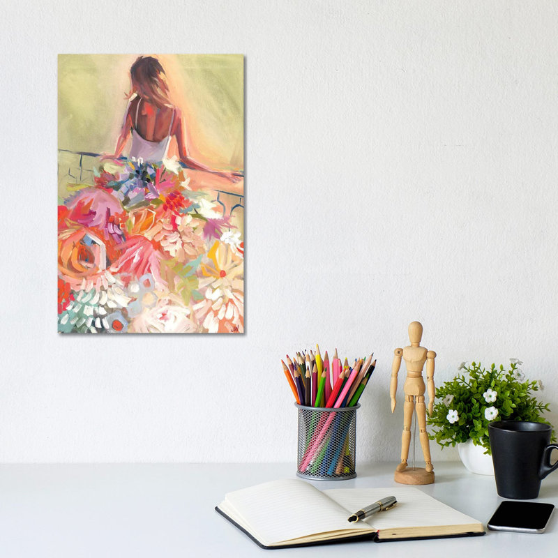 Fleur, reproduction d'art sur toile tendue
