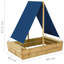 Harriet Bee Vasek Solid Wood Rectangle Sandbox with Cover-63875807