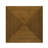 Square Wood Side Table, Walnut Brown