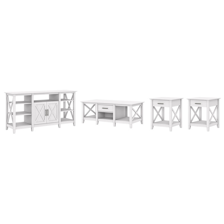 Ensemble de tables basses 4 pièces Huckins