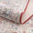 Amber Moroccan Machine Washable Red Area Rug-1640320891