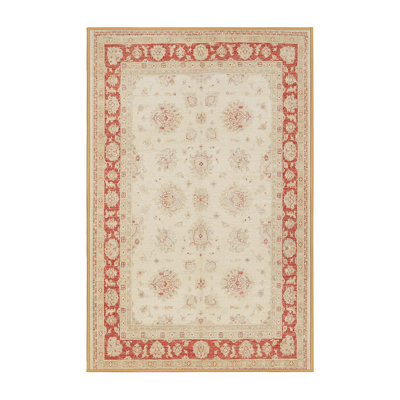 Tapis traditionnel beige / rouge Groveson