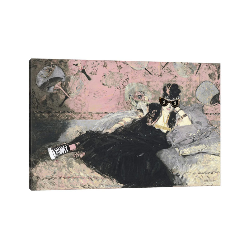 Not Today - Print on Canvas, 66.04cm H x 101.6cm W x 3.81cm D, Wrapped Canvas