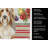 Fawn Bearded Collie Vegetables Kitchen Towel-1412338426