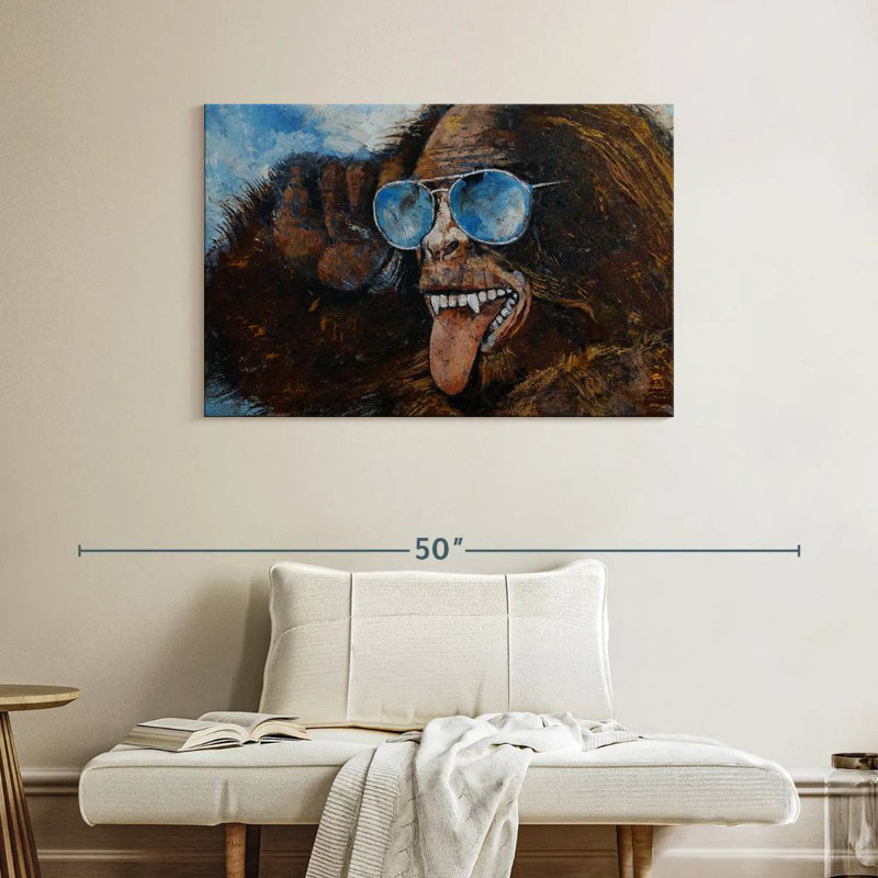 Brampt Cool Bigfoot, 26" H x 39" W