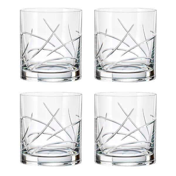 Latitude Run® Dierolf 12oz. Whiskey Glass Set 