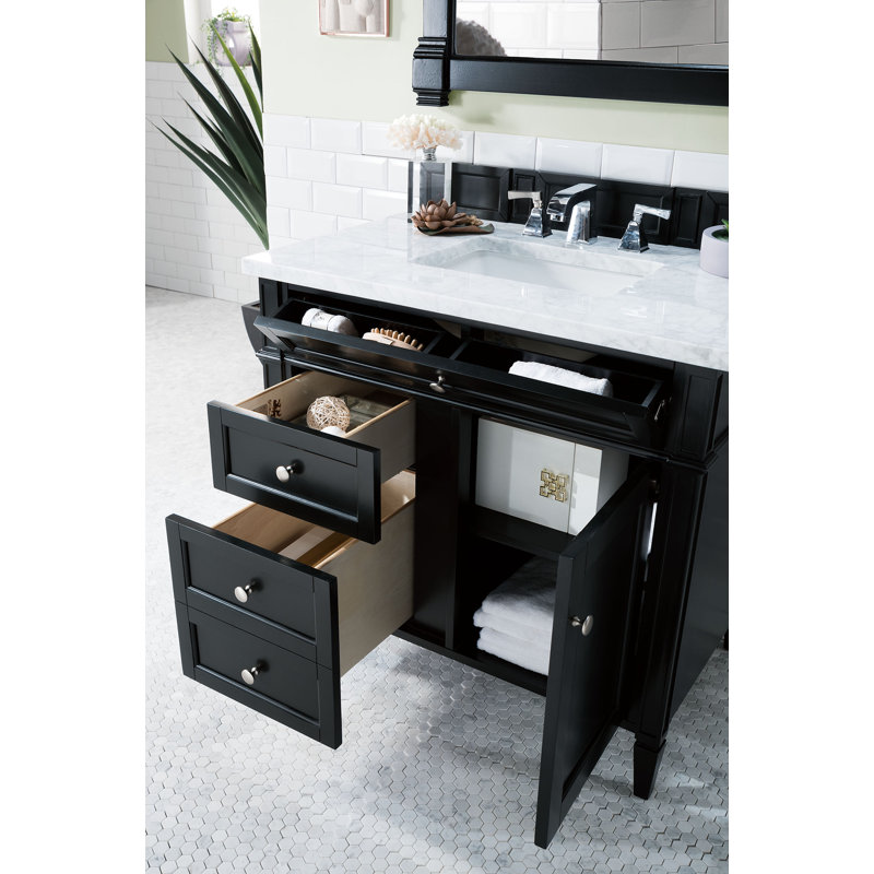 Brittany 36'' W Single Bathroom Vanity Base, Sage Green