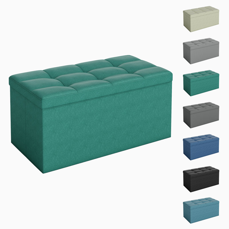 76.5cm Wide Standard Ottoman, green