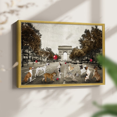 Ave des Champs -Framed Print - Restickable