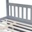Lit superposé double en bois d'hévéa double avec lit gigogne, échelle et garde-corps, convertible en deux lits doubles, idéal pour des solutions de couchage polyvalentes-118038228