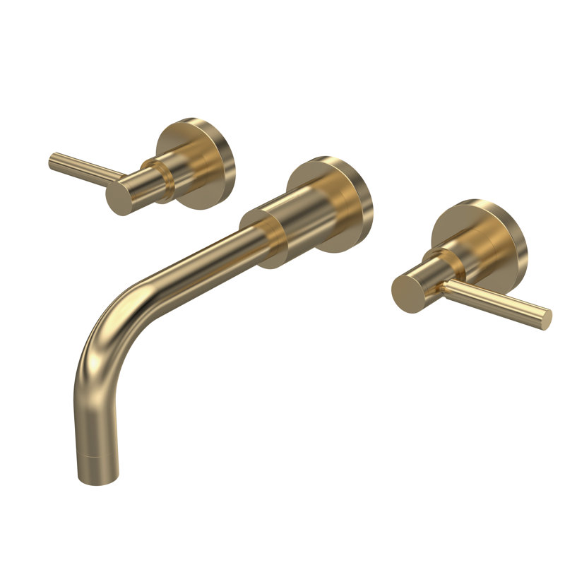 Tec Lever Mono Basin Mixer, Brushed Brass