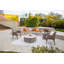 Table basse en béton 42 po Elementi Home Daintree pour l'intérieur et l'extérieur-88958096