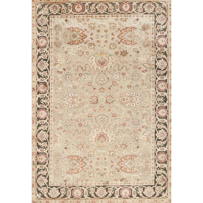 Tapis oriental en laine Kristine, Rectangle 6 pi x 9 pi