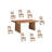 Chaliyah Solid Wood Dining Table-87052657-94398241