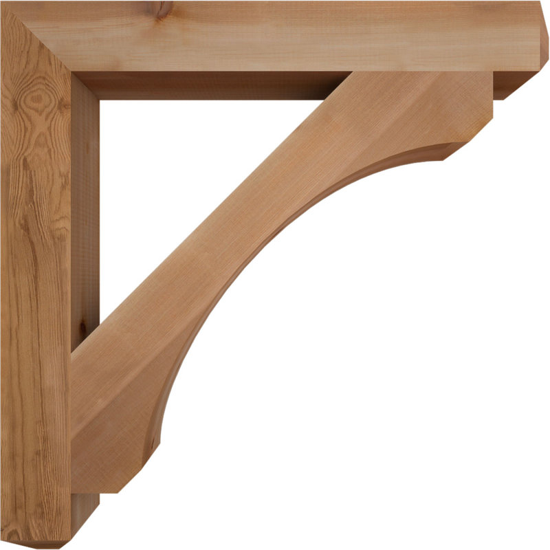 Support l 3 3 po x P 32 po x H 32 po Legacy Craftsman, cèdre rouge de l'Ouest, Western Red Cedar (Smooth)