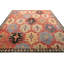 Distressed Homage Handmade Kilim Wool Geometric Area Rug-1893211646